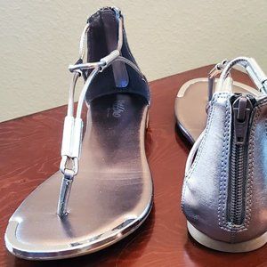 Women's Pewter Sandals - Size 8